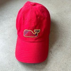 Vineyard Vines Red Kids Hat